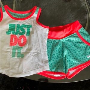 Nike short set